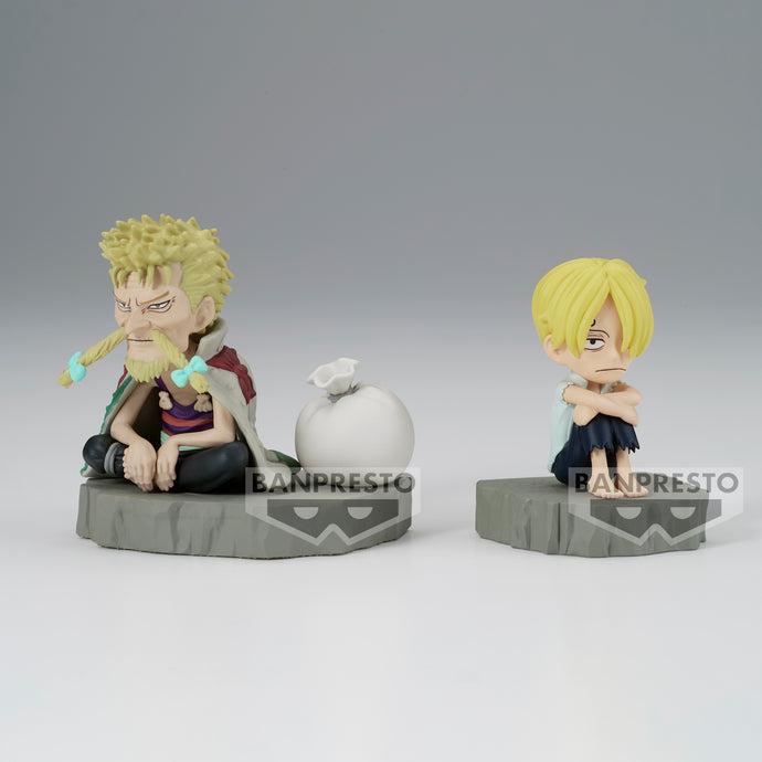 PRE-ORDER Sanji & Zeff World Collectable Figure Log Stories One Piece