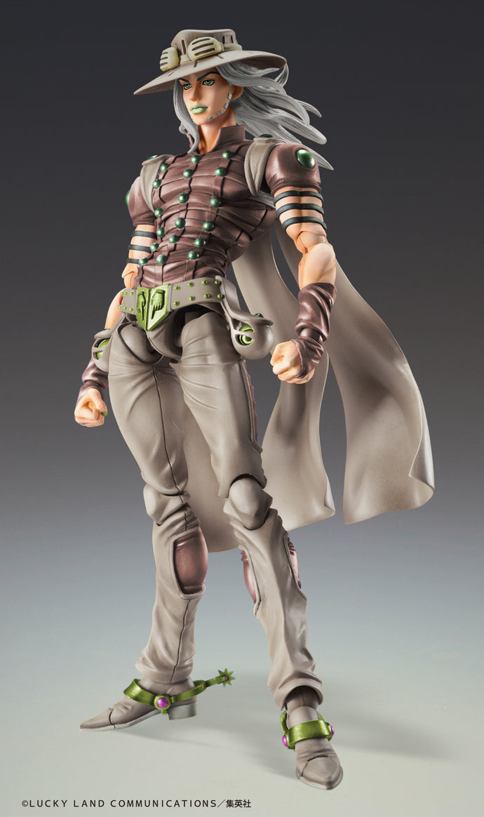 PRE-ORDER Super Action Statue Gyro Zeppeli Third Jojo's Bizarre Adventure VII Steel Ball Run