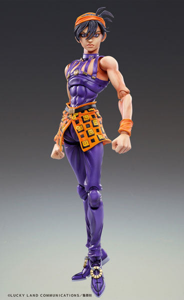 PRE-ORDER Super Action Statue Narancia Ghirga & As JoJo's Bizarre Adventure: Golden Wind
