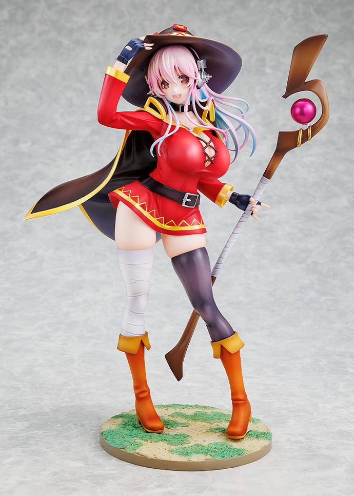 PRE-ORDER Super Sonico Megumin Collaboration ver. Super Sonico / KONOSUBA God's blessing on this wonderful world!