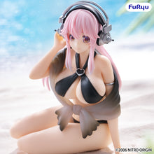 Load image into Gallery viewer, PRE-ORDER Super Sonico Noodle Stopper Figure Swimsuit Black Color ver.
