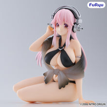 Load image into Gallery viewer, PRE-ORDER Super Sonico Noodle Stopper Figure Swimsuit Black Color ver.

