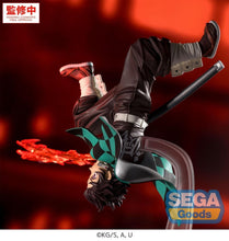 Load image into Gallery viewer, PRE-ORDER Tanjiro Kamado Luminasta Figure Hinokami Kagura Setting Sun Transformation Demon Slayer: Kimetsu no Yaiba
