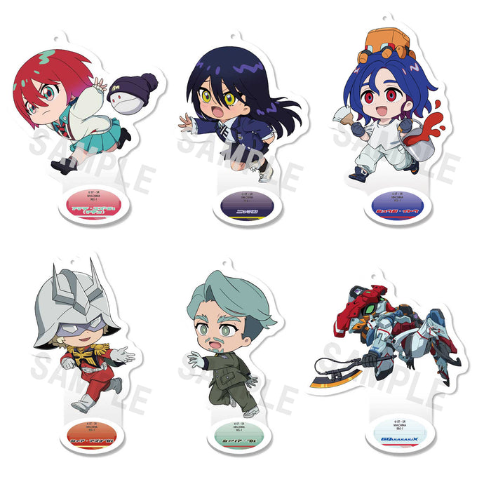 PRE-ORDER Tokotoko Acrylic Stand Box of 6 Mobile Suit Gundam Gquuuuuux