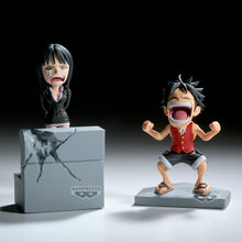 Load image into Gallery viewer, PRE-ORDER World Collectable Figure Log Stories Monkey D. Luffy &amp; Nico Robin One Piece
