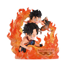 Load image into Gallery viewer, PRE-ORDER World Collectable Figure Log Stories Portgas D. Ace &amp; Monkey D. Luffy Marineford One Piece
