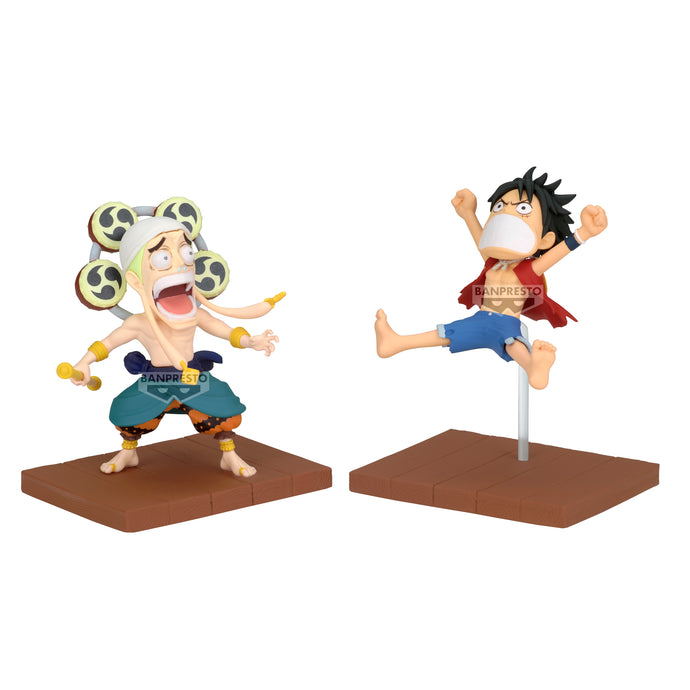 PRE-ORDER World Collectable Figure Monkey D. Luffy & Enel One Piece