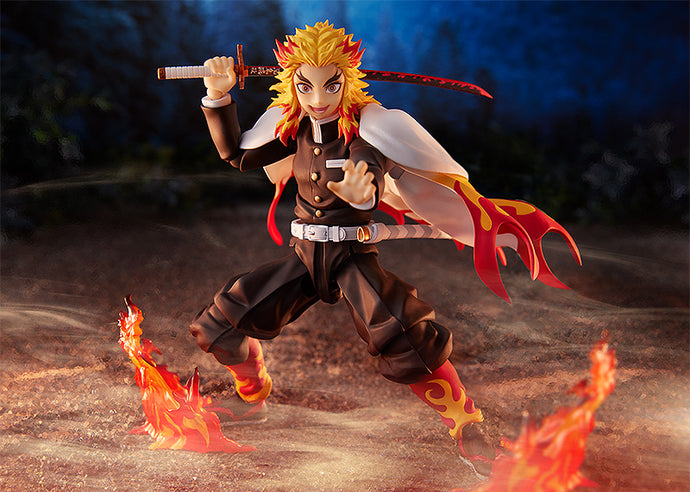 PRE-ORDER figma Kyojuro Rengoku Demon Slayer: Kimetsu no Yaiba re-issue