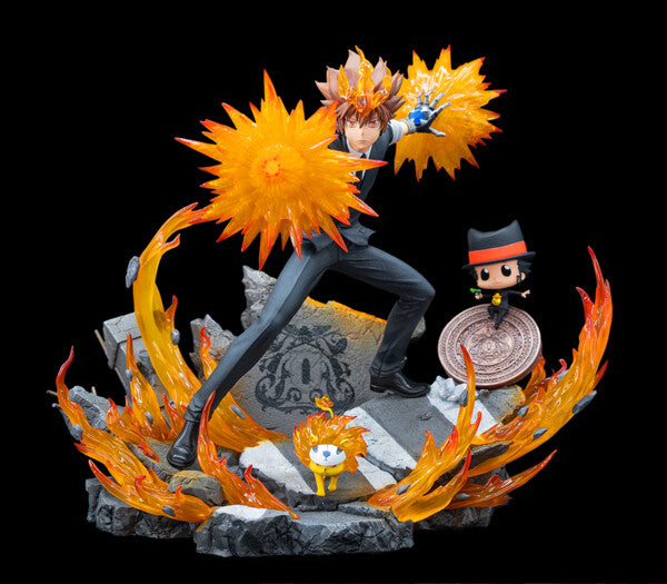 Spy x Family HITMAN REBORN! Cosplay Series #6 Anya cos Sawada Tsunayoshi 1/6 GK Statue - Konoha Studio x Chou Xiang Studio [Pre-Order] main image 1
