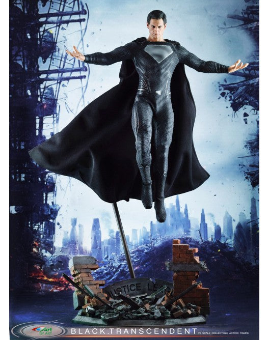 PRE-ORDER 1/6 Scale Superman Black Suit TRANSCENDENT