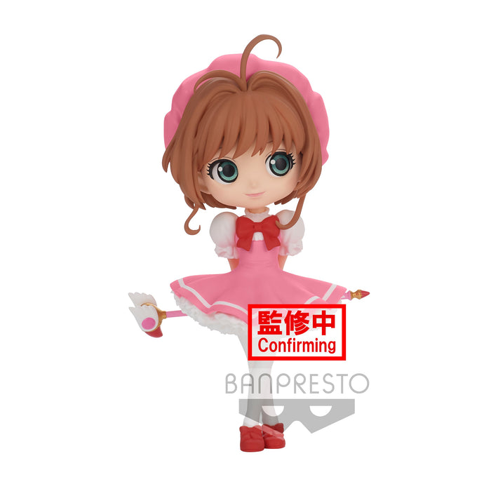 Banpresto Q Posket Sakura Kinomoto Clear Card Ver A CardCaptor Sakura Figure