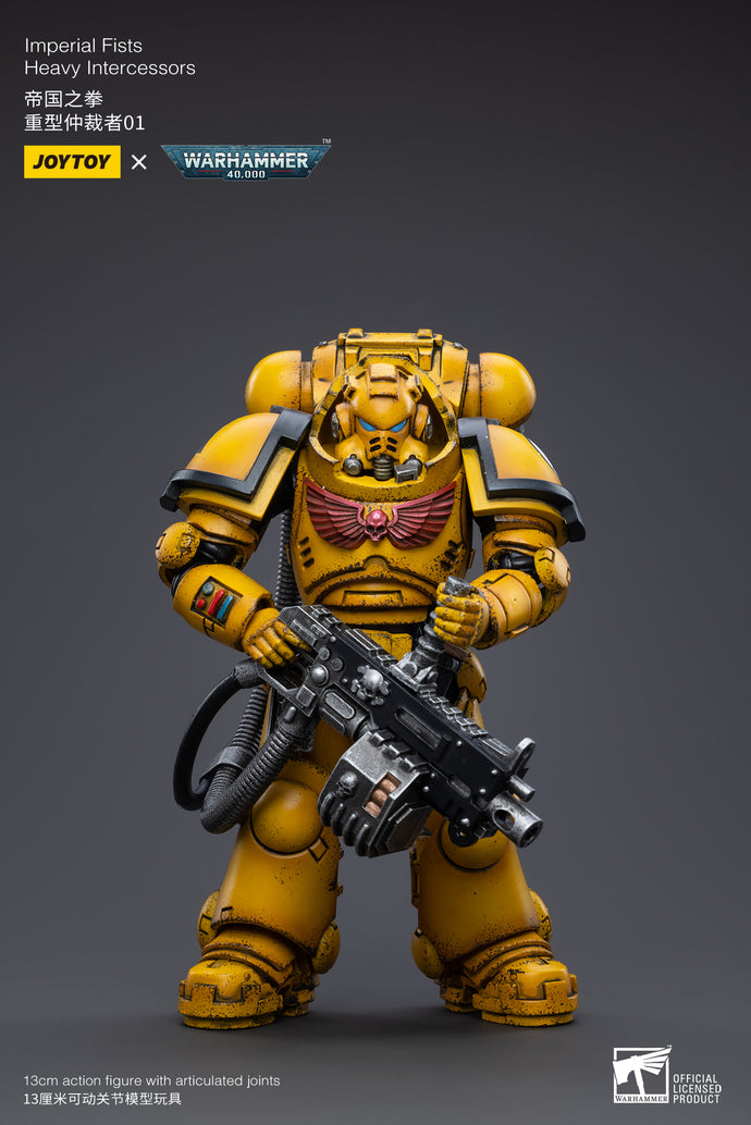 PRE-ORDER 1/18 Scale Imperial Fists Heavy Intercessors