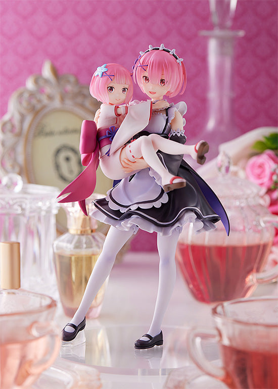 PRE-ORDER 1/7 Scale Ram & Childhood Ram Re:Zero Starting Life in Another World