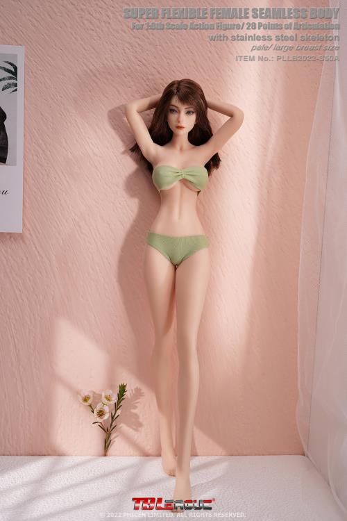 PRE-ORDER 1/6 Scale Pale Female Body Without HeadSculpt With Feet S50A