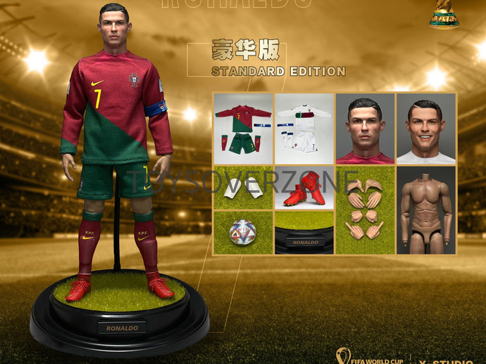 PRE-ORDER 1/6 Scale 6 Cristiano Ronaldo Deluxe Edition