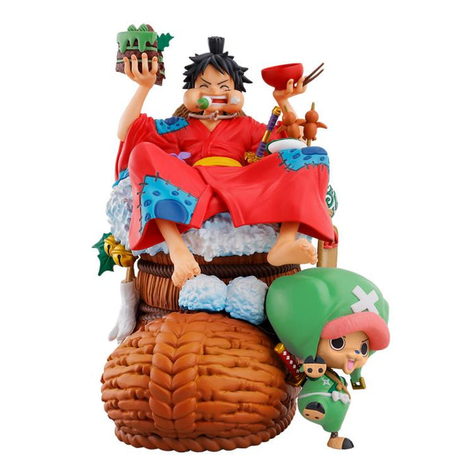 PRE-ORDER Petitrama DX Log Box Rebirth Monkey D. Luffy One Piece