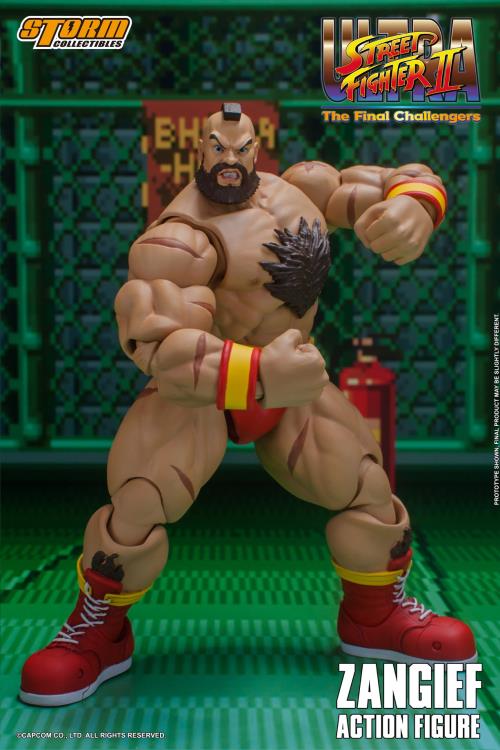 PRE-ORDER 1/ 12 Scale Zangief Ultra Street Fighter II: The Final Challengers