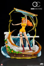 Load image into Gallery viewer, PRE-ORDER 1/6 Scale Nami Thunderbolt Tempo One Piece: Stampede Limited Edition Statue
