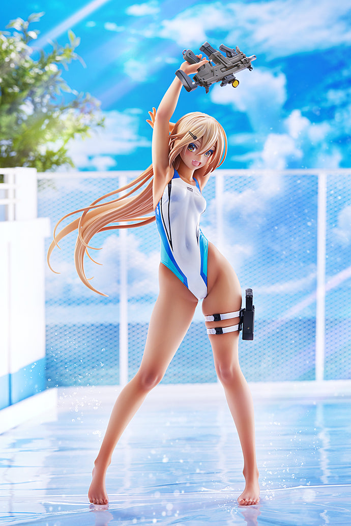 PRE-ORDER 1/7 Scale Kouhai-chan of the Swimming Club Blue Line Swimsuit Ver.