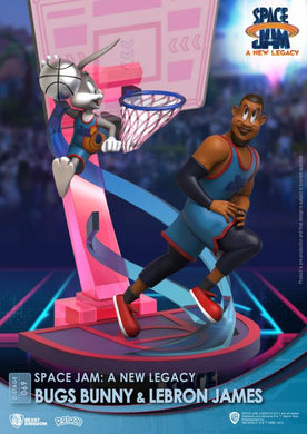 Bugs Bunny & Lebron James: Diorama Stage-069-Space Jam - A New Legacy