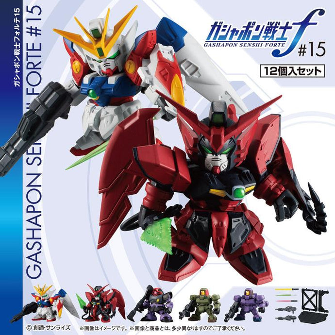 PRE-ORDER Gashapon Senshi Forte Vol. 15 Set of 6 Mobile Suit Gundam Wing (re-offer)