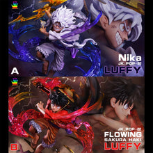 Load image into Gallery viewer, PRE-ORDER JacksDo Luffy Nika &amp; Flowing Sakura Haki (Dual Ver.) One Piece

