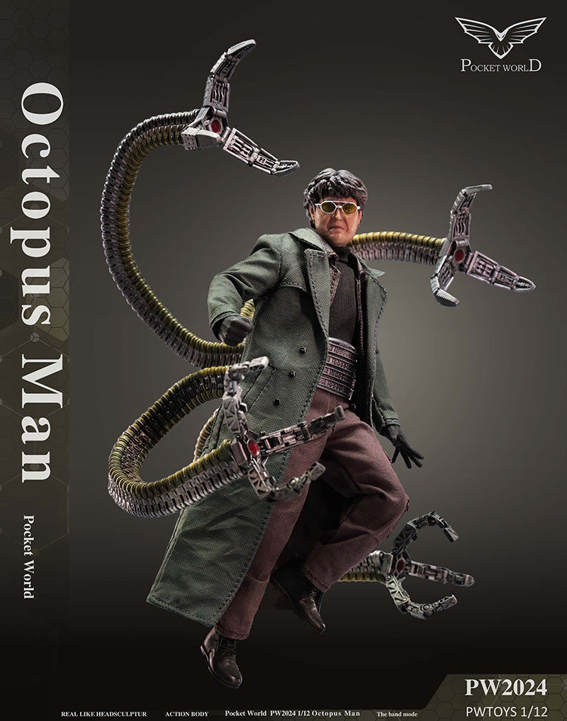 Octoman Octopus PRE-ORDER 1/12 Scale Otto - Octopus Man: Octavius Doctor Octopus – Den ...