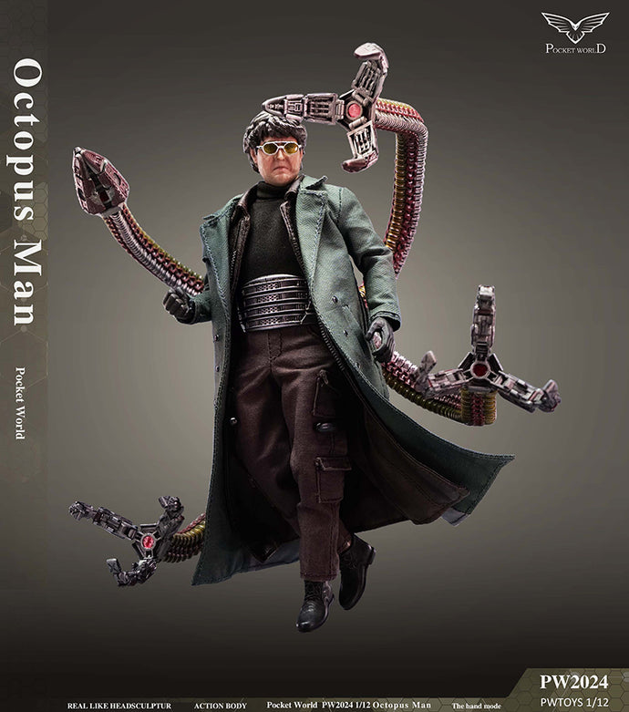 PRE-ORDER 1/12 Scale Otto - Octopus Man: Octavius Doctor Octopus (Deluxe)