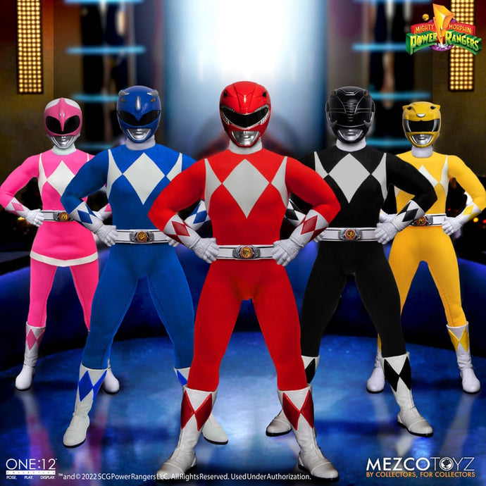 PRE-ORDER One:12 Collective Mighty Morphin’ Power Rangers Deluxe Boxed Set