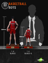 Load image into Gallery viewer, PRE-ORDER 1/4 Scale #11 Basketball Boys - Slam Dunk Green Leaf Studio
