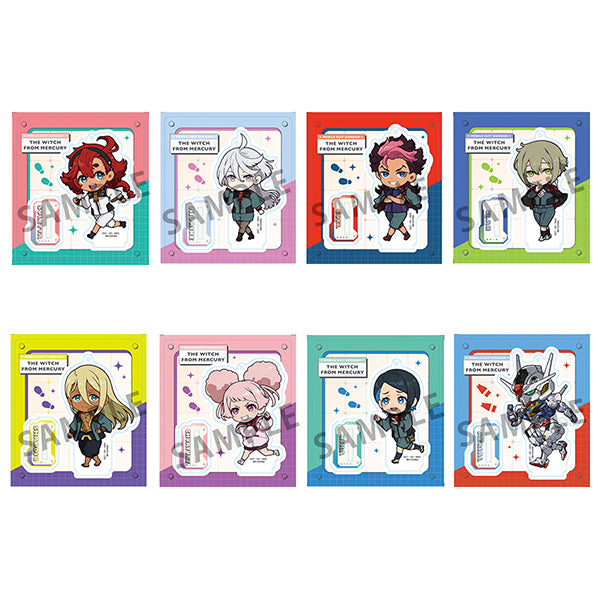 PRE-ORDER Tokotoko Acrylic Stand Mobile Suit Gundam: The Witch from Mercury (Set of 8)