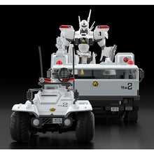 Load image into Gallery viewer, PRE-ORDER 1/60 Scale Moderoid Type 98 Special Command Vehicle &amp; Type 99 Special Labor Carrier Mobile Police Patlabor (re-run)
