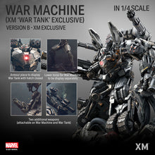 Load image into Gallery viewer, PRE-ORDER XM Studios 1/4 Scale War Machine (XM &#39;War Tank&#39; Exclusive) Ver B
