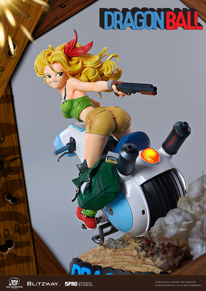 PRE-ORDER 1/6 Scale Dragon Ball Bad Launch - Blitzway (With One-Wheel Motorcycle)