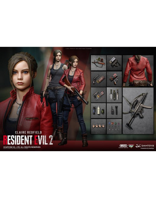 PRE-ORDER DMS031 1/6 Scale Claire Redfield Resident Evil 2 – Den Den ...