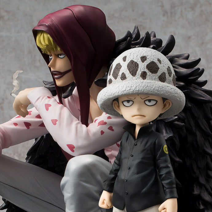 PRE-ORDER 1/8 Scale Portrait.Of.Pirates Limited Edition Corazon & Law One Piece