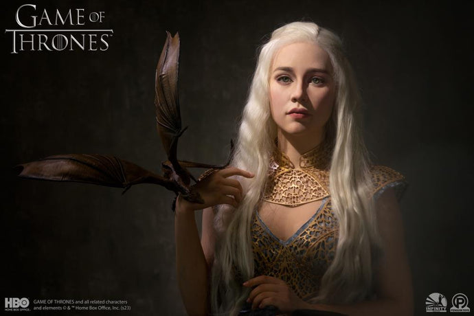 PRE-ORDER 1/1 Scale Daenerys Targaryen Life Size Bust  - “Game of Thrones”-“Mother of Dragons”  Infinity Studio×Penguin Toys