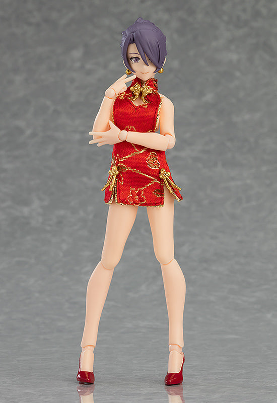 PRE-ORDER figma Styles Female Body (Mika) with Mini Skirt Chinese Dress Outfit