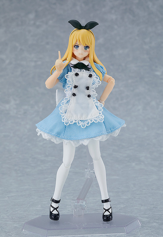PRE-ORDER figma Female Body (Alice) with Dress + Apron Outfit