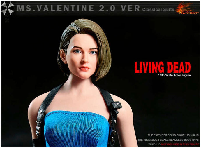 PRE-ORDER 1/6 Scale Zombie Killer Jill Valentine 2.0 Classic version by Hot Heart