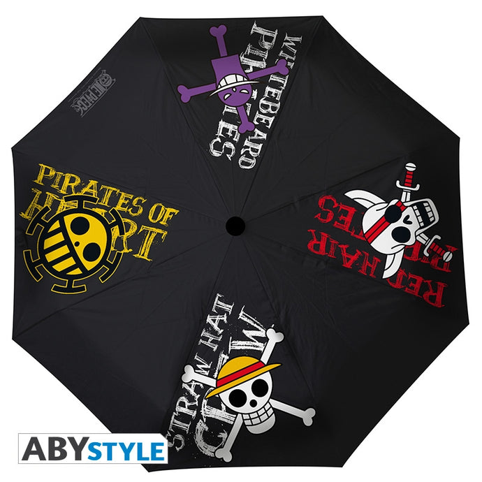 ONE PIECE - Umbrella - Pirates Emblems (Automatic Opening By One Button)