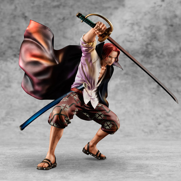 PRE-ORDER Portrait Of Pirates Playback Memories Red-haired Shanks One Piece <September Offer>