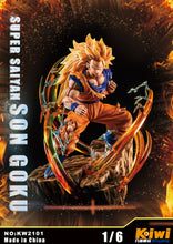 Load image into Gallery viewer, PRE-ORDER 1/6 Scale Son Goku - Son Goku vs Vegeta Dragon Ball Statue
