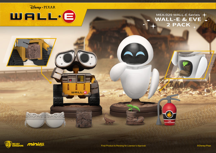 MEA-029 WALL-E Series WALL-E & EVE Set of 2